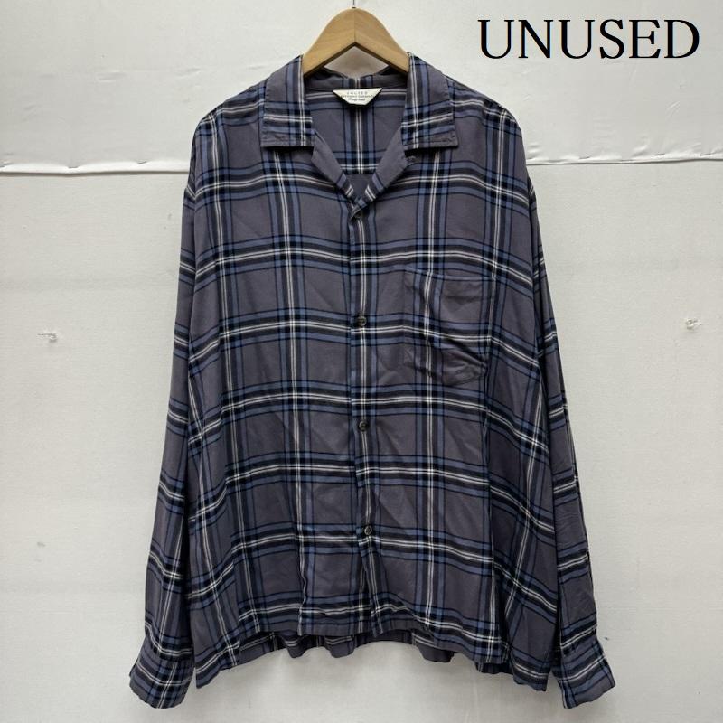 アンユーズド UNUSED シャツ、ブラウス 長袖 18AW 日本製 Rayon Check Shirt レーヨン チェック シャツ US1456 4 マルチカラー / マルチカラー / multicolor メンズ USED 古着 中古 50148088