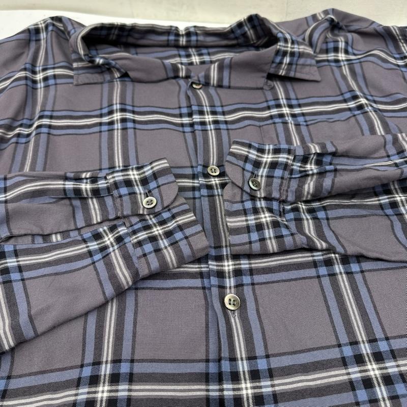 アンユーズド UNUSED シャツ、ブラウス 長袖 18AW 日本製 Rayon Check Shirt レーヨン チェック シャツ US1456 4 マルチカラー / マルチカラー / multicolor メンズ USED 古着 中古 50148088