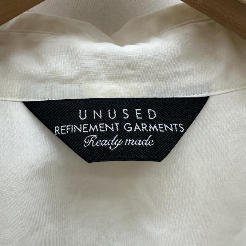 アンユーズド UNUSED シャツ、ブラウス 長袖 19SS PULLOVER SHIRT プルオーバー シャツ US1534 2 白 / ホワイト / white メンズ USED 古着 中古 50148091