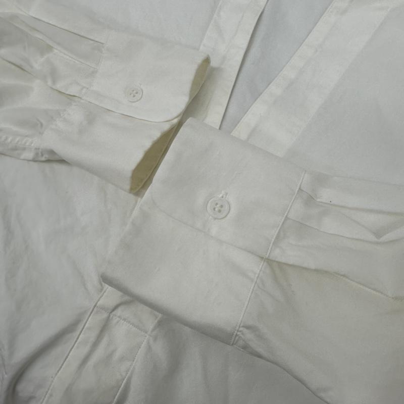 アンユーズド UNUSED シャツ、ブラウス 長袖 19SS PULLOVER SHIRT プルオーバー シャツ US1534 2 白 / ホワイト / white メンズ USED 古着 中古 50148091