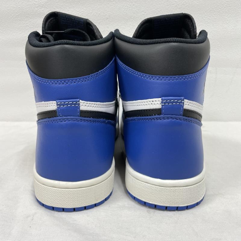 ナイキ NIKE スニーカー スニーカー AIR JORDAN 1 RETRO HIGH Game Royal エアジョーダン ゲーム ロイヤル 555088-403 28.0cm ロゴ、文字 青 / ブルー / blue X 黒 / ブラック / black X 白 / ホワイト / white メンズ USED 古着 中古 50148124