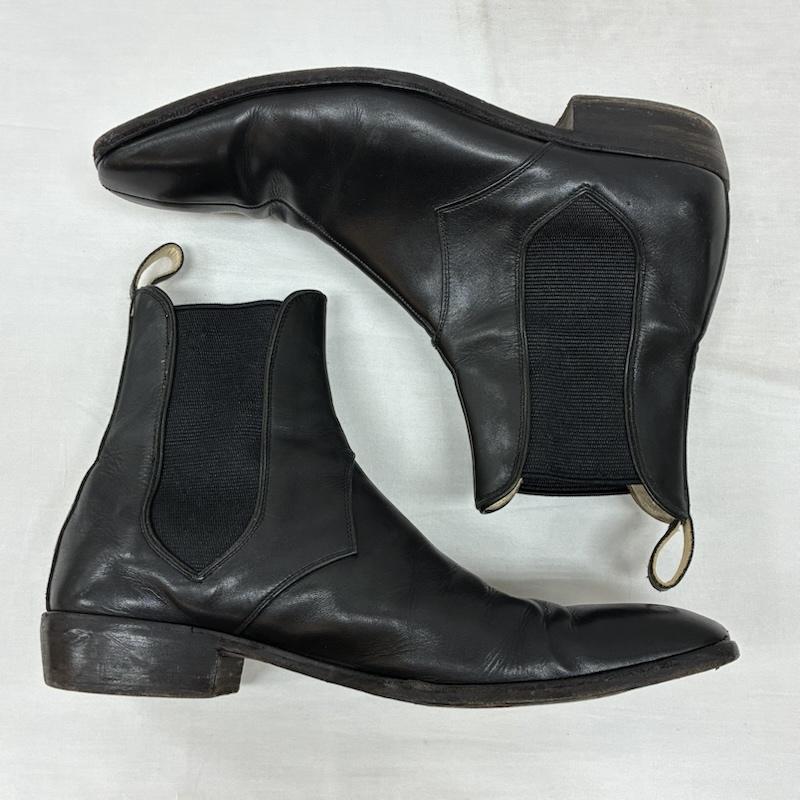 ヒステリックグラマー トリプルエックス THEE HYSTERIC XXX ブーツ ショートブーツ サイドゴア チェルシー ブーツ 25.5cm メンズ USED 古着 中古 50148126