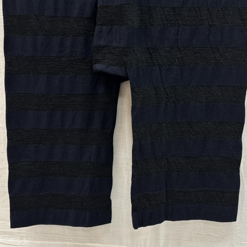 ヴィヴィアンウエストウッドマン Vivienne Westwood MAN パンツ サルエルパンツ ウール ボーダー サルエル パンツ VW-J2-87830 FREE 紺 / ネイビー / navy X 黒 / ブラック / black メンズ USED 古着 中古 50148139