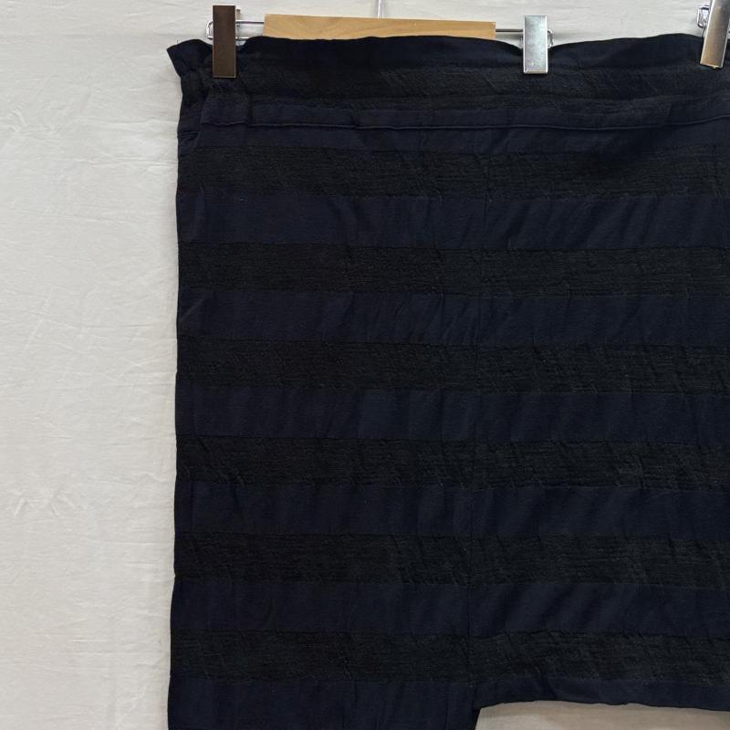ヴィヴィアンウエストウッドマン Vivienne Westwood MAN パンツ サルエルパンツ ウール ボーダー サルエル パンツ VW-J2-87830 FREE 紺 / ネイビー / navy X 黒 / ブラック / black メンズ USED 古着 中古 50148139