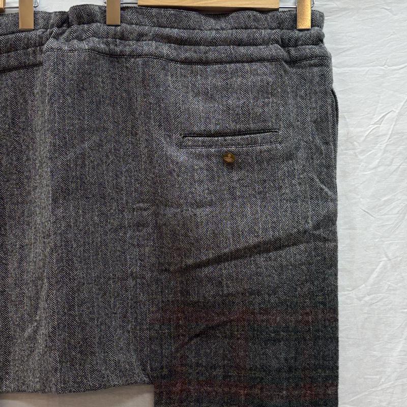 ヴィヴィアンウエストウッドマン Vivienne Westwood MAN パンツ サルエルパンツ ウール ヘリンボーン チェック サルエル パンツ VW-M1-88783 FREE メンズ USED 古着 中古 50148140
