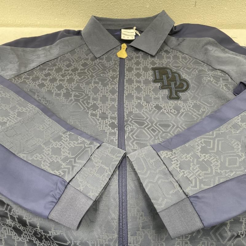 プーマ PUMA ジャケット、上着 ジャンパー、ブルゾン DAPPER DAN JACKET フルジップアップ ロゴ 刺繍 総柄 ジャケット 539802-06 S ロゴ、文字 X 刺繍 X 総柄 紺 / ネイビー / navy メンズ USED 古着 中古 50148147