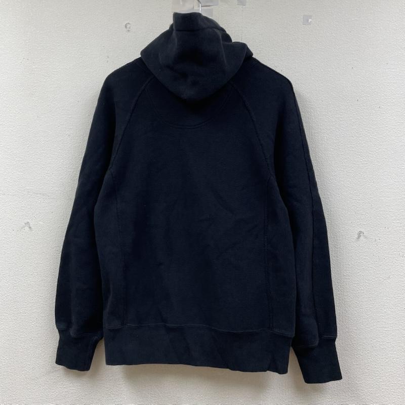 チャンピオン Champion パーカー 長袖 REVERSE WAVE 長袖 スウェット スナップボタン プルオーバー パーカー c8-g106 M 無地 黒 / ブラック / black メンズ USED 古着 中古 50148206