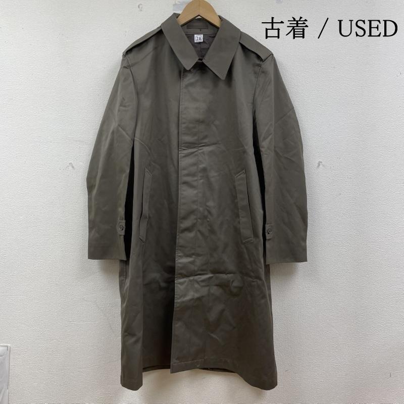 古着 USED コート コート一般 ミリタリー オフィサー コート 陸上自衛隊 防衛省 事務服 サイズ2A ステンカラーコート 1985年 - 無地 グレージュ / グレージュ / メンズ USED 古着 中古 50148207