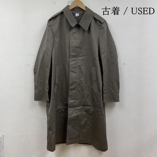 古着 USED コート コート一般 ミリタリー オフィサー コート 陸上自衛隊 防衛省 事務服 サイズ2A ステンカラーコート 1985年 - 無地 グレージュ / グレージュ / メンズ USED 古着 中古 50148207