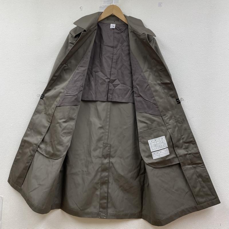 古着 USED コート コート一般 ミリタリー オフィサー コート 陸上自衛隊 防衛省 事務服 サイズ2A ステンカラーコート 1985年 - 無地 グレージュ / グレージュ / メンズ USED 古着 中古 50148207