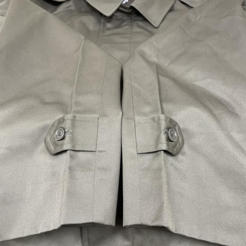 古着 USED コート コート一般 ミリタリー オフィサー コート 陸上自衛隊 防衛省 事務服 サイズ2A ステンカラーコート 1985年 - 無地 グレージュ / グレージュ / メンズ USED 古着 中古 50148207
