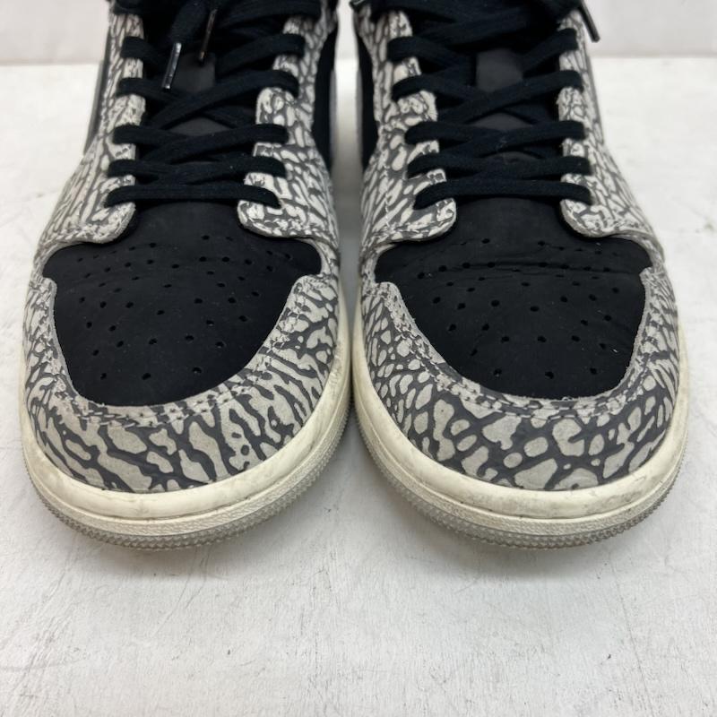 ナイキ NIKE スニーカー スニーカー CZ0790-001 Air Jordan 1 Retro Low エアジョーダンワン ブラックセメント 27.5cm メンズ USED 古着 中古 50148238