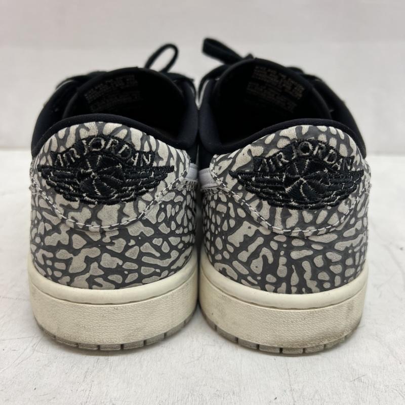 ナイキ NIKE スニーカー スニーカー CZ0790-001 Air Jordan 1 Retro Low エアジョーダンワン ブラックセメント 27.5cm メンズ USED 古着 中古 50148238