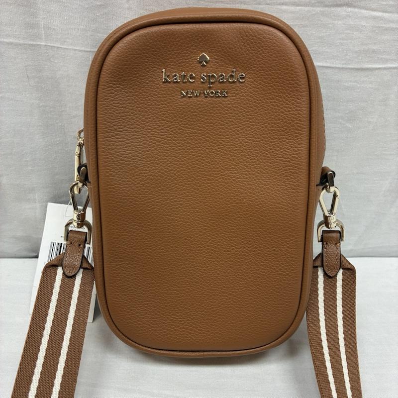 ケイトスペード Kate Spade ショルダーバッグ ショルダーバッグ ロージー ノース サウス ジップ フォン クロスボディ ショルダー バッグ レザー ポーチ 斜め掛け - ロゴ、文字 レディース USED 古着 中古 50148243