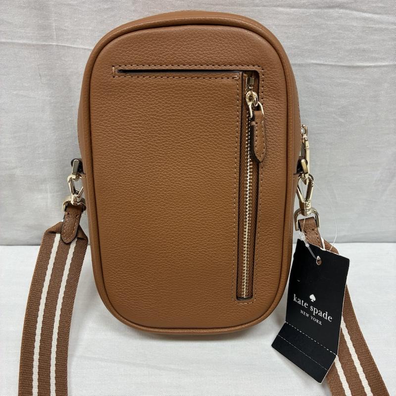 ケイトスペード Kate Spade ショルダーバッグ ショルダーバッグ ロージー ノース サウス ジップ フォン クロスボディ ショルダー バッグ レザー ポーチ 斜め掛け - ロゴ、文字 レディース USED 古着 中古 50148243