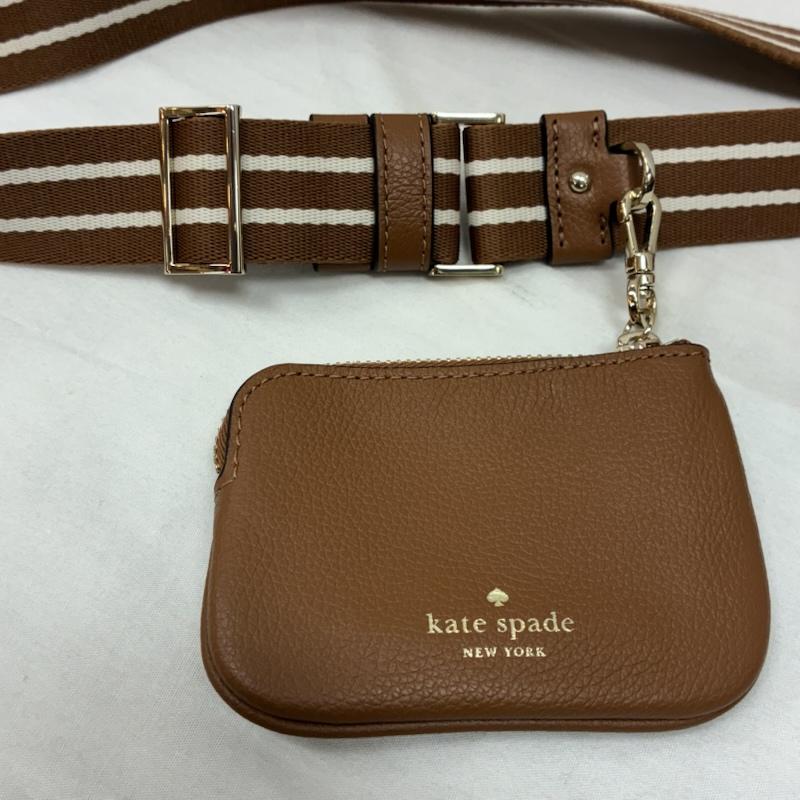 ケイトスペード Kate Spade ショルダーバッグ ショルダーバッグ ロージー ノース サウス ジップ フォン クロスボディ ショルダー バッグ レザー ポーチ 斜め掛け - ロゴ、文字 レディース USED 古着 中古 50148243