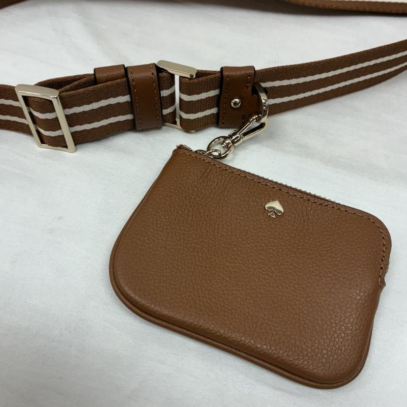 ケイトスペード Kate Spade ショルダーバッグ ショルダーバッグ ロージー ノース サウス ジップ フォン クロスボディ ショルダー バッグ レザー ポーチ 斜め掛け - ロゴ、文字 レディース USED 古着 中古 50148243