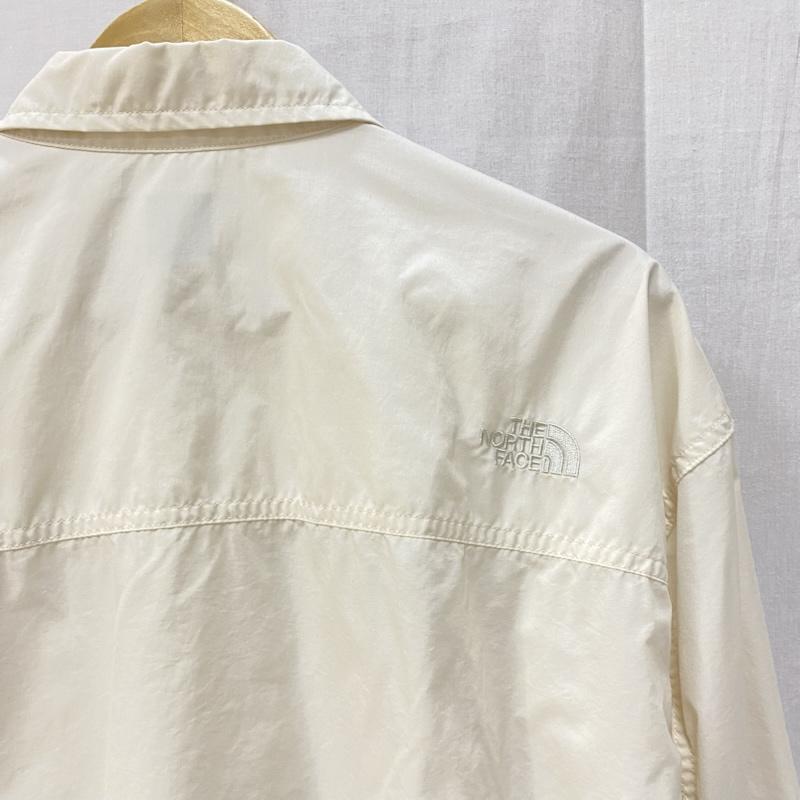 ザノースフェイス THE NORTH FACE シャツ、ブラウス 長袖 NR12552 L/S NUPTSE SHIRT アイボリー XL XL 無地 X ワンポイント アイボリー / アイボリー / メンズ USED 古着 中古 50148279