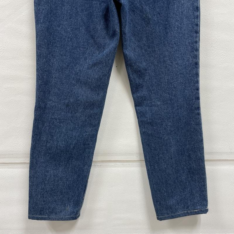 ヴェルサーチ VERSACE パンツ デニム、ジーンズ ジーンズ クチュール テーパード レザー パッチ イタリア製 28インチ レディース USED 古着 中古 50148293