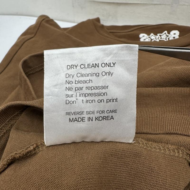 古着 USED Tシャツ 半袖 starteam fuckthisindustry レオパード プリント Tシャツ L 茶 / ブラウン / brown メンズ USED 古着 中古 50148305