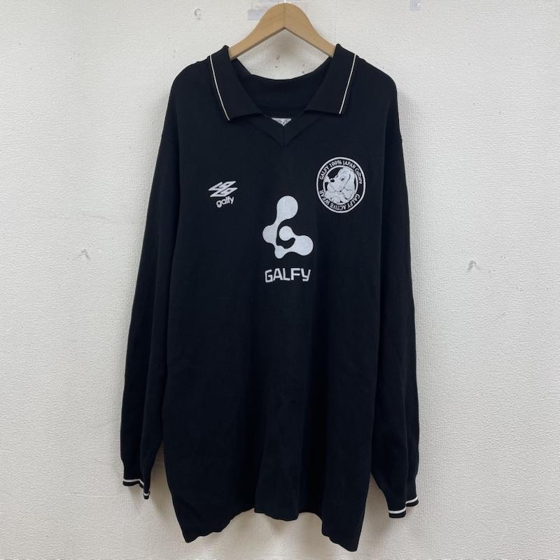 ガルフィー GALFY ニット、セーター 長袖 長袖 ニット セーター ロゴ 刺繍 わんわん FC ニット ユニ 151002 XL ロゴ、文字 X キャラクター X 刺繍 黒 / ブラック / black メンズ USED 古着 中古 50148308