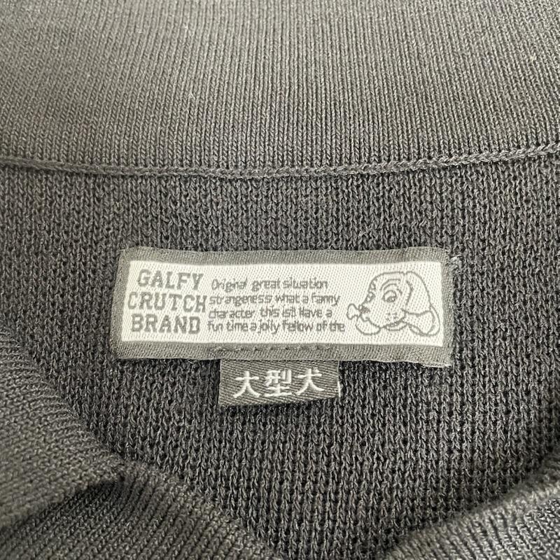 ガルフィー GALFY ニット、セーター 長袖 長袖 ニット セーター ロゴ 刺繍 わんわん FC ニット ユニ 151002 XL ロゴ、文字 X キャラクター X 刺繍 黒 / ブラック / black メンズ USED 古着 中古 50148308