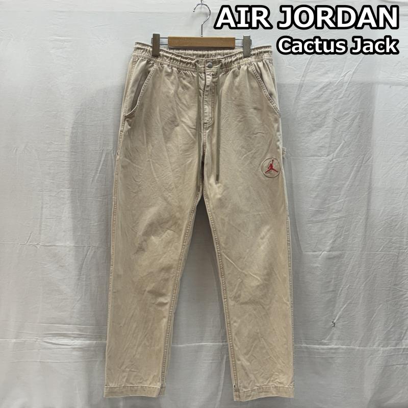 エアジョーダン AIR JORDAN パンツ ワークパンツ、ペインターパンツ DD4779-201 CACTUS JACK カクタスジャック ウエストゴム ワーク ペインター パンツ L メンズ USED 古着 中古 50148359