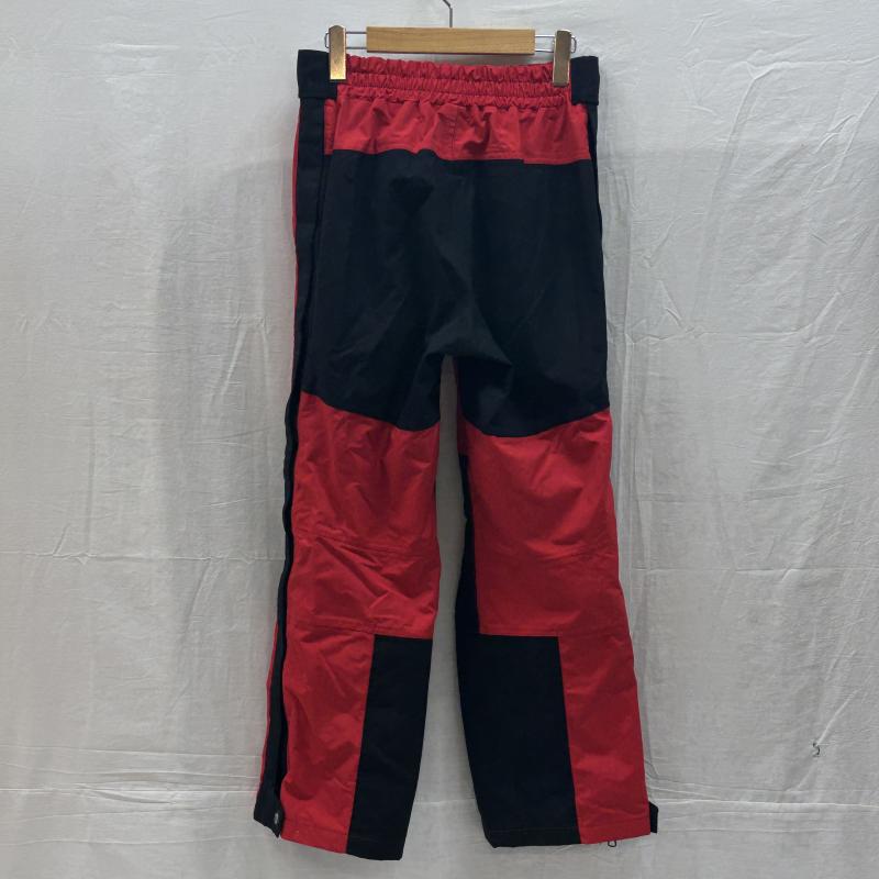 ザノースフェイス THE NORTH FACE ボトムス ボトムス NS-7502 90年代 ビンテージ Dermizax エクストリーム ライト パンツ サイドジップ リップストップ 90s S 黒 / ブラック / black X 赤 / レッド / red メンズ USED 古着 中古 50148366