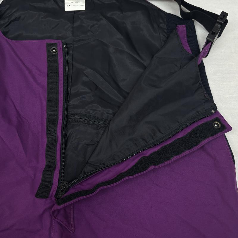 ザノースフェイス THE NORTH FACE サロペット・オーバーオール サロペット、オーバーオール NP-7182 90年代 ビンテージ 日本製 GORE-TEX ゴアテックス オーバーオール ビブ パンツ 90s S 黒 / ブラック / black X 紫 / パープル / purple メンズ USED 古着 中古 50148369