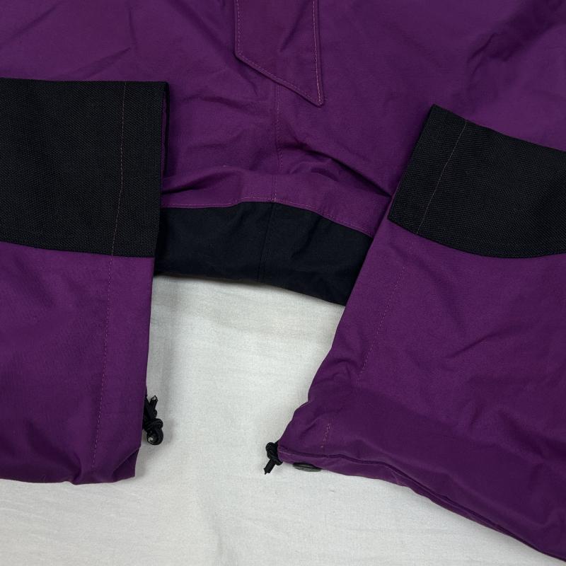 ザノースフェイス THE NORTH FACE サロペット・オーバーオール サロペット、オーバーオール NP-7182 90年代 ビンテージ 日本製 GORE-TEX ゴアテックス オーバーオール ビブ パンツ 90s S 黒 / ブラック / black X 紫 / パープル / purple メンズ USED 古着 中古 50148369