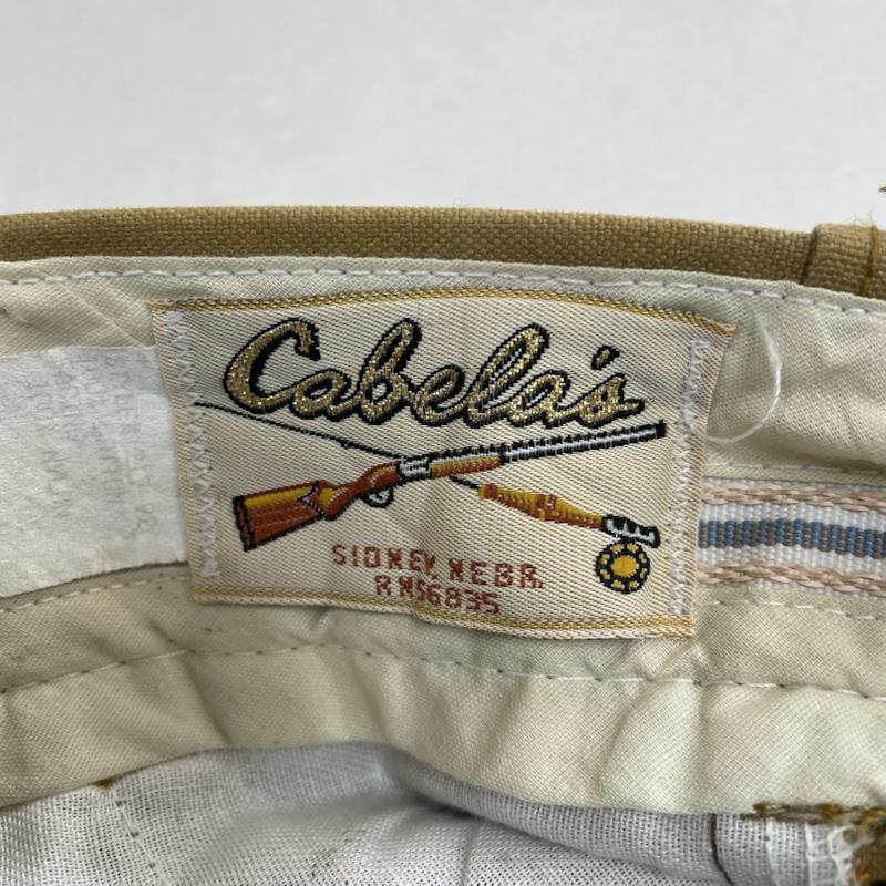 古着 USED パンツ ワークパンツ、ペインターパンツ 70s 80s Cabela’s カベラス ハンティング パンツ ダック地 ダブルニー 硬め 切り替え 30インチ 無地 ベージュ / ベージュ / beige X 茶 / ブラウン / brown メンズ USED 古着 中古 50148412