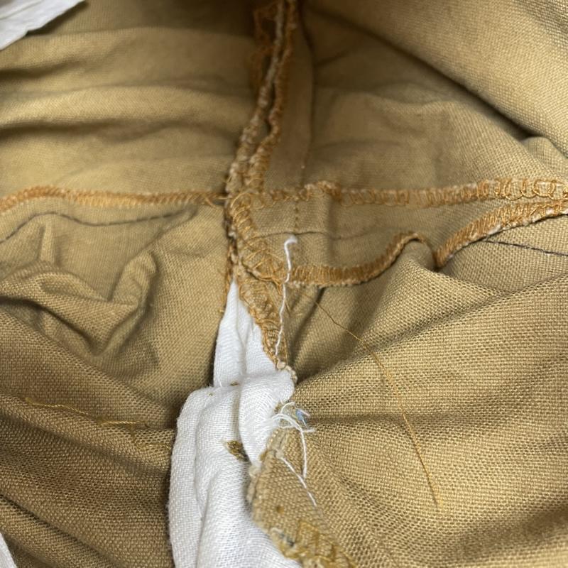 古着 USED パンツ ワークパンツ、ペインターパンツ 70s 80s Cabela’s カベラス ハンティング パンツ ダック地 ダブルニー 硬め 切り替え 30インチ 無地 ベージュ / ベージュ / beige X 茶 / ブラウン / brown メンズ USED 古着 中古 50148412