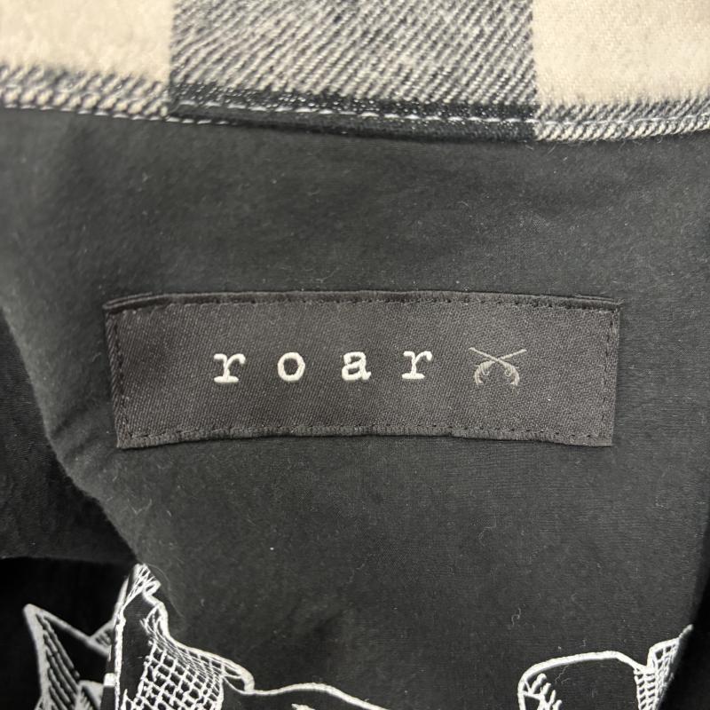 ロア－ roar ジャケット、上着 ジャンパー、ブルゾン ロイヤルフラッシュ チェック ジャケット バッファローチェック 17FRB-RF03 4 白 / ホワイト / white X 黒 / ブラック / black メンズ USED 古着 中古 50148416