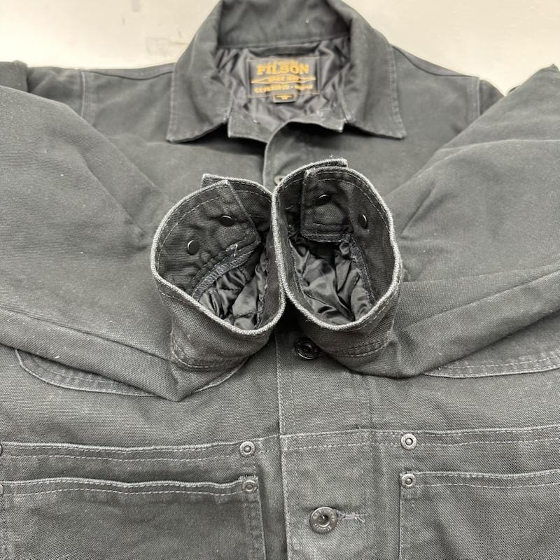 フィルソン FILSON ジャケット、上着 ジャンパー、ブルゾン Worksmith Insulated Jacket カバーオール ワーク ジャケット 20285032 XS 黒 / ブラック / black メンズ USED 古着 中古 50148427