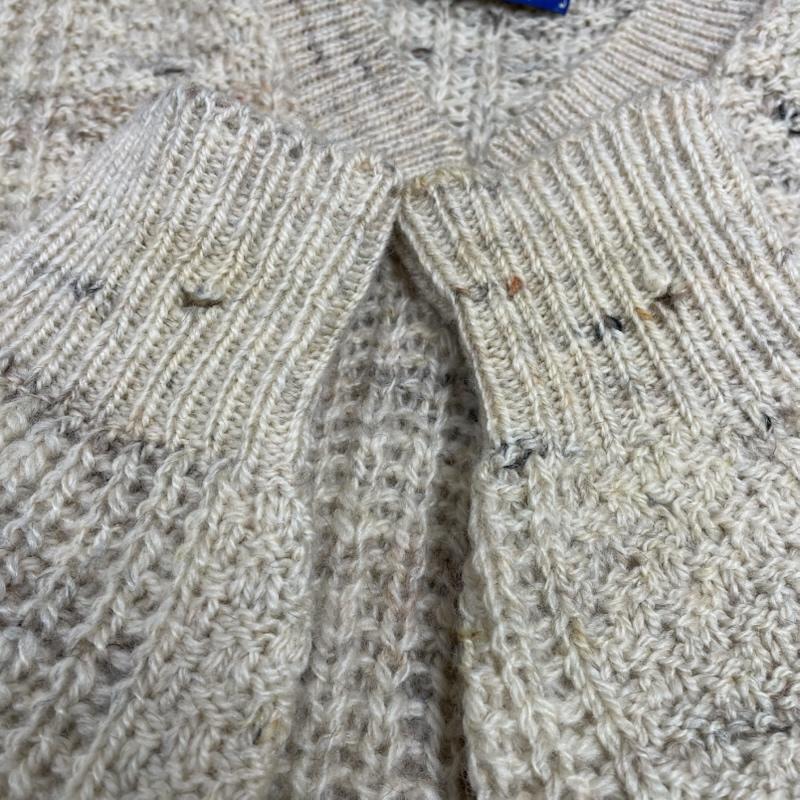 ペンドルトン PENDLETON ニット、セーター 長袖 70s vintage ウール USA製 長袖 ニット セーター Vネック 無地 M 無地 オフホワイト / オフホワイト / X マルチカラー / マルチカラー / multicolor メンズ USED 古着 中古 50148511