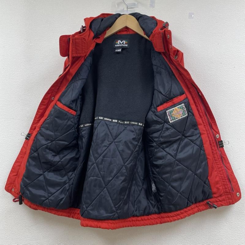 古着 USED ジャケット、上着 ジャンパー、ブルゾン MIRAGE サンフランシスコ 49ers ロゴ 刺繍 パッチ ワッペン コート ジャケット フーディ― L ロゴ、文字 X 刺繍 赤 / レッド / red メンズ USED 古着 中古 50148512