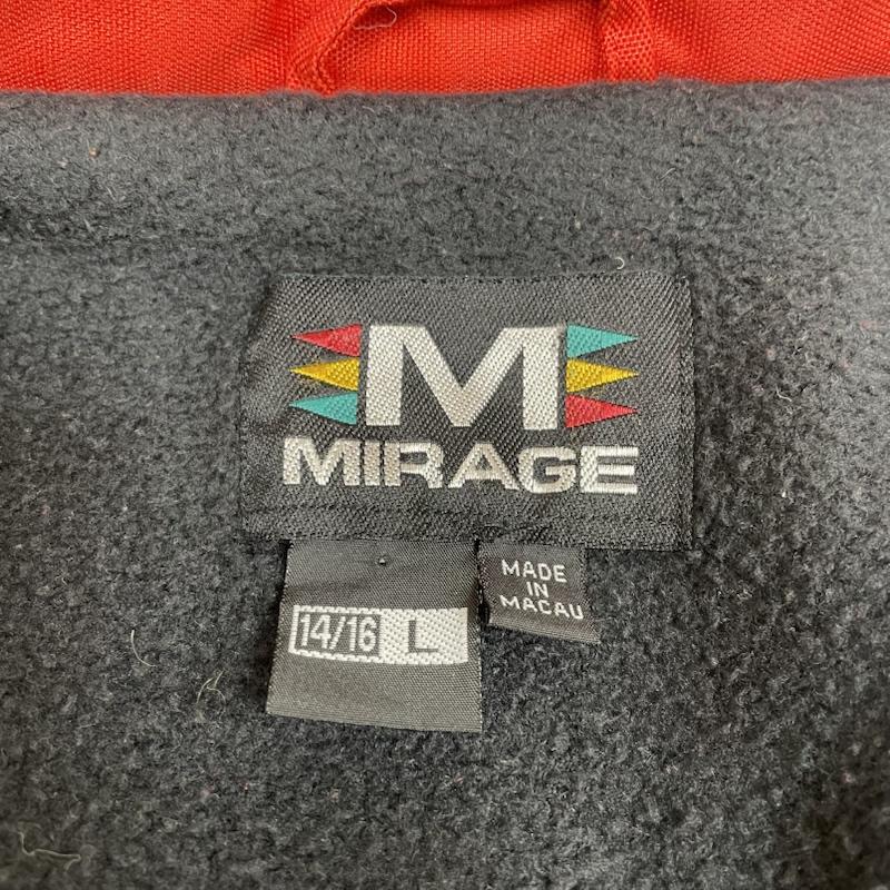 古着 USED ジャケット、上着 ジャンパー、ブルゾン MIRAGE サンフランシスコ 49ers ロゴ 刺繍 パッチ ワッペン コート ジャケット フーディ― L ロゴ、文字 X 刺繍 赤 / レッド / red メンズ USED 古着 中古 50148512