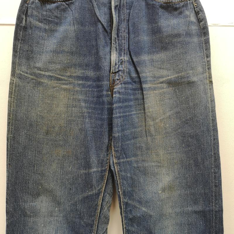 リーバイス Levi s パンツ デニム、ジーンズ 50s 701 モンロー デニム 47 モデル 片面 BIG E CONMAR 片爪 ピンロック 隠しリベット インディゴ / インディゴ / Indigo メンズ USED 古着 中古 50148515