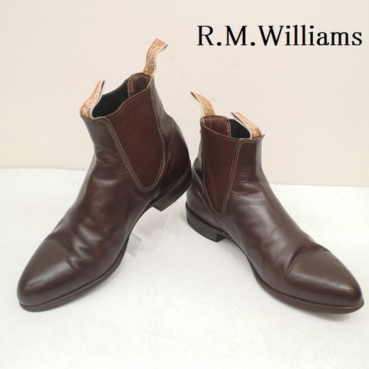 古着 USED ブーツ 一般 R.M.Williams ビンテージ サイドゴア レザー ブーツ 24.0cm 茶 / ブラウン / brown レディース USED 古着 中古 50148520