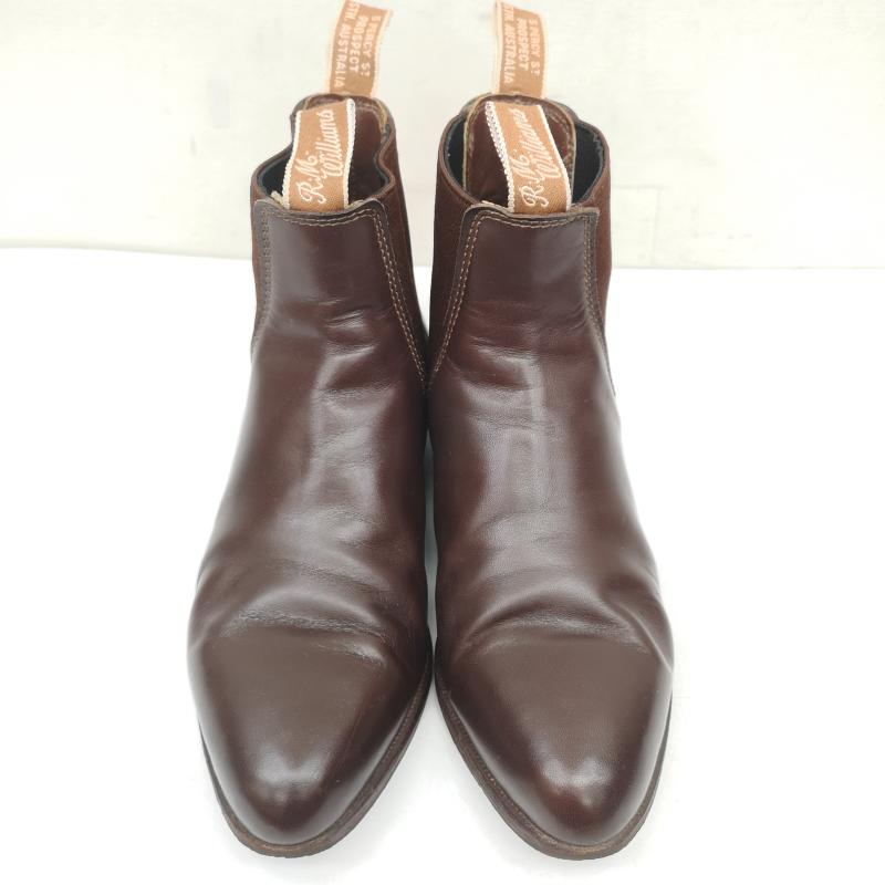 古着 USED ブーツ 一般 R.M.Williams ビンテージ サイドゴア レザー ブーツ 24.0cm 茶 / ブラウン / brown レディース USED 古着 中古 50148520
