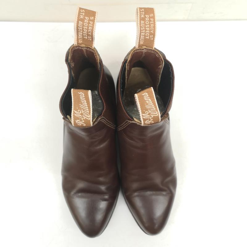 古着 USED ブーツ 一般 R.M.Williams ビンテージ サイドゴア レザー ブーツ 24.0cm 茶 / ブラウン / brown レディース USED 古着 中古 50148520