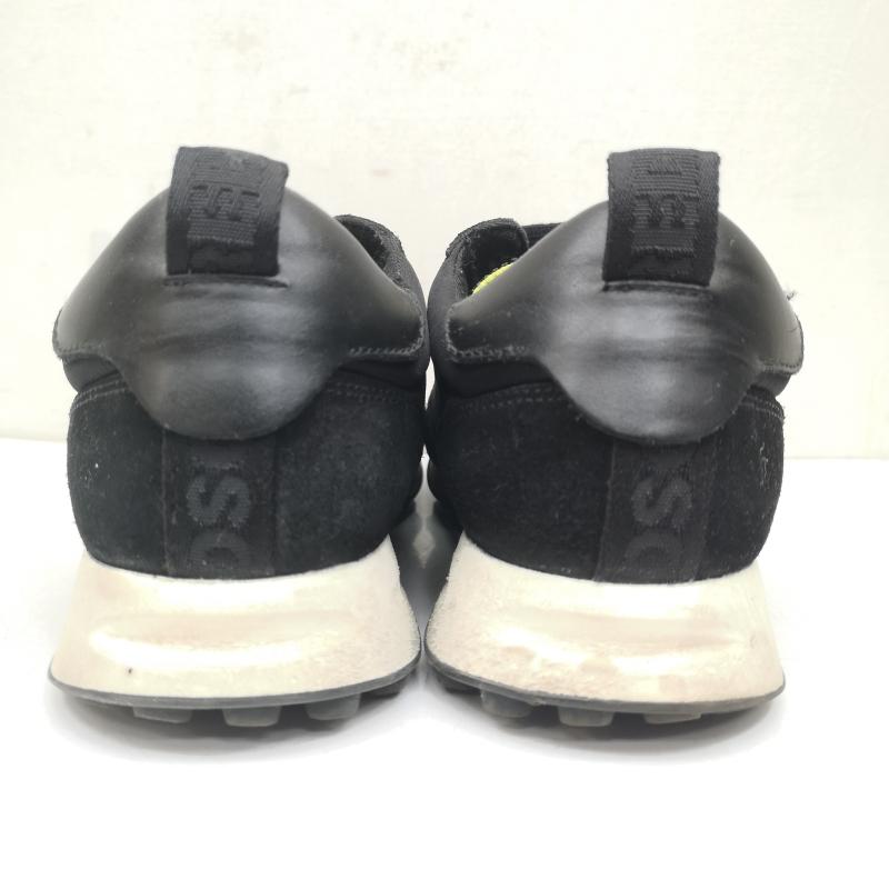 ディースクエアード DSQUARED2 スニーカー スニーカー ロゴ ローカット スニーカー S82SN0055 スエード ナイロン 41 26.0cm 黒 / ブラック / black メンズ USED 古着 中古 50148525