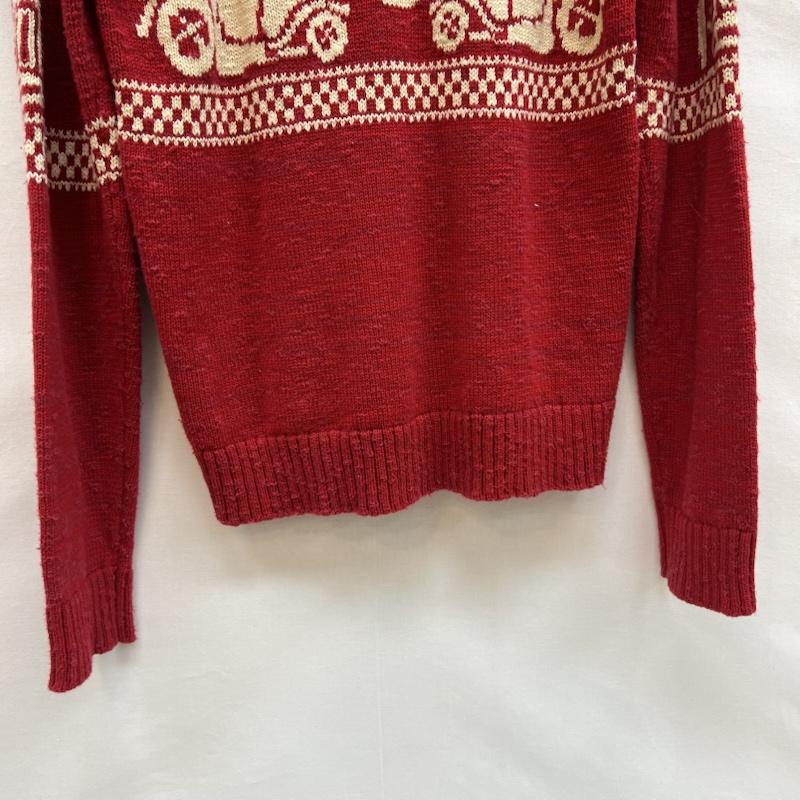 ヒステリックグラマー HYSTERIC GLAMOUR カーディガン 長袖 00s コットン ニット カーディガン y2k S 赤 / レッド / red レディース USED 古着 中古 50148560