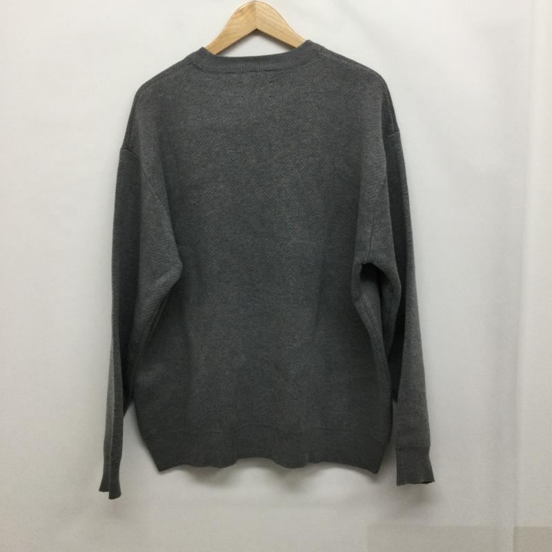 古着 USED ニット、セーター 長袖 THE FOX COLLECTION ザ フォックスコレクション PENNEY S The Fox Jacquard Knit フォックス ジャガード ニット M キャラクター 灰 / グレー / gray メンズ USED 古着 中古 50148573