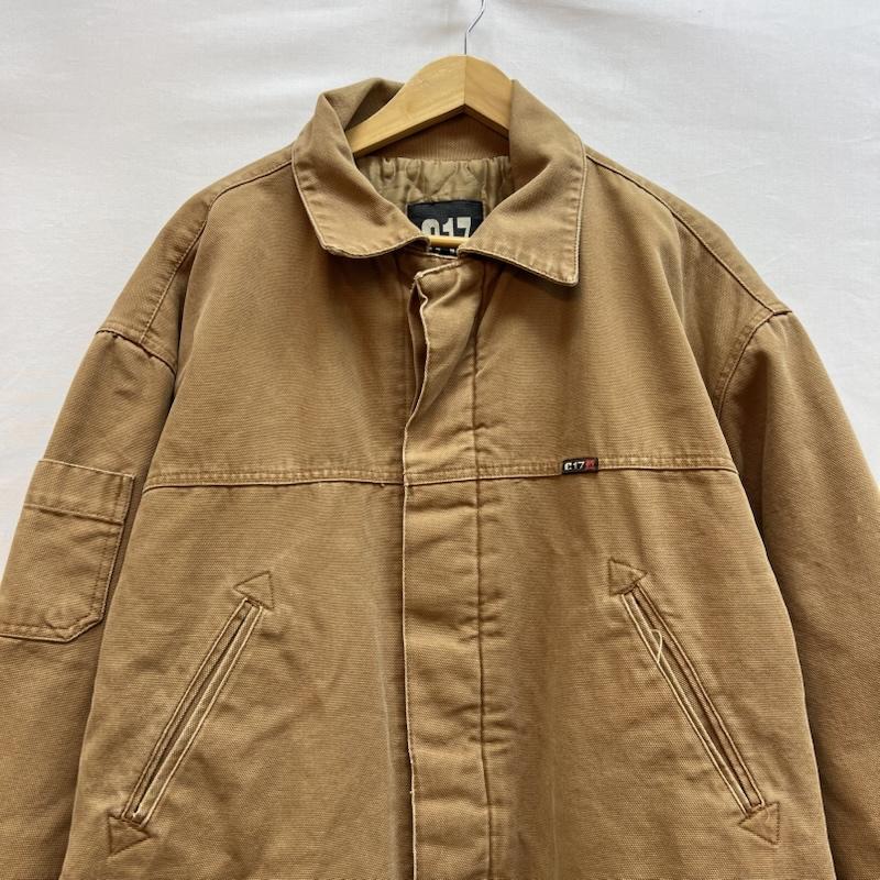 古着 USED ジャケット、上着 ジャンパー、ブルゾン C17 ダック ワークジャケット ユーロ XXL 茶 / ブラウン / brown メンズ USED 古着 中古 50148581