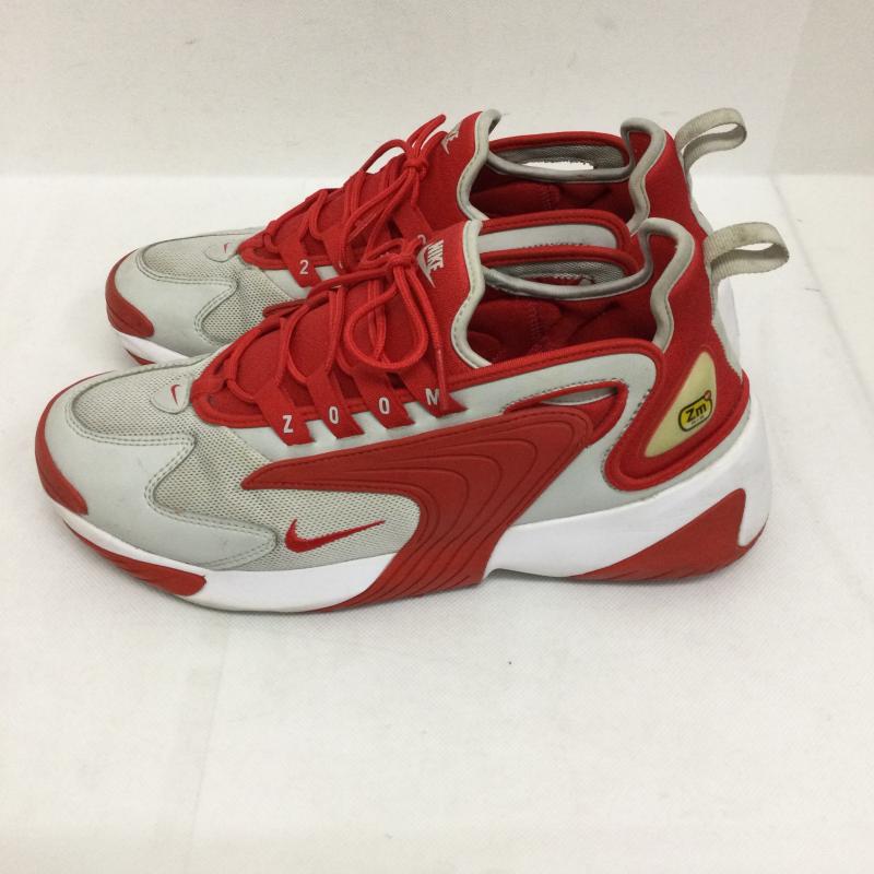 ナイキ NIKE スニーカー スニーカー NIKE ナイキ ZOOM 2K ズーム 2K AO0269-012 27.5cm 白 / ホワイト / white X 赤 / レッド / red メンズ USED 古着 中古 50148583