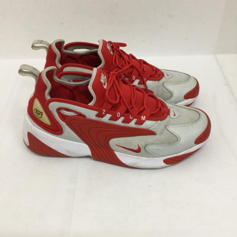 ナイキ NIKE スニーカー スニーカー NIKE ナイキ ZOOM 2K ズーム 2K AO0269-012 27.5cm 白 / ホワイト / white X 赤 / レッド / red メンズ USED 古着 中古 50148583