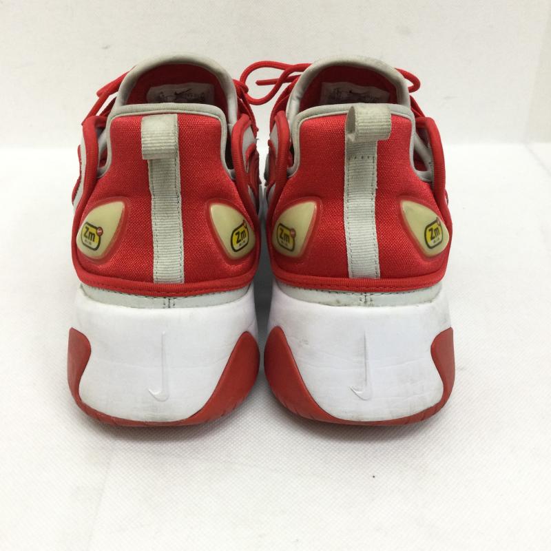 ナイキ NIKE スニーカー スニーカー NIKE ナイキ ZOOM 2K ズーム 2K AO0269-012 27.5cm 白 / ホワイト / white X 赤 / レッド / red メンズ USED 古着 中古 50148583