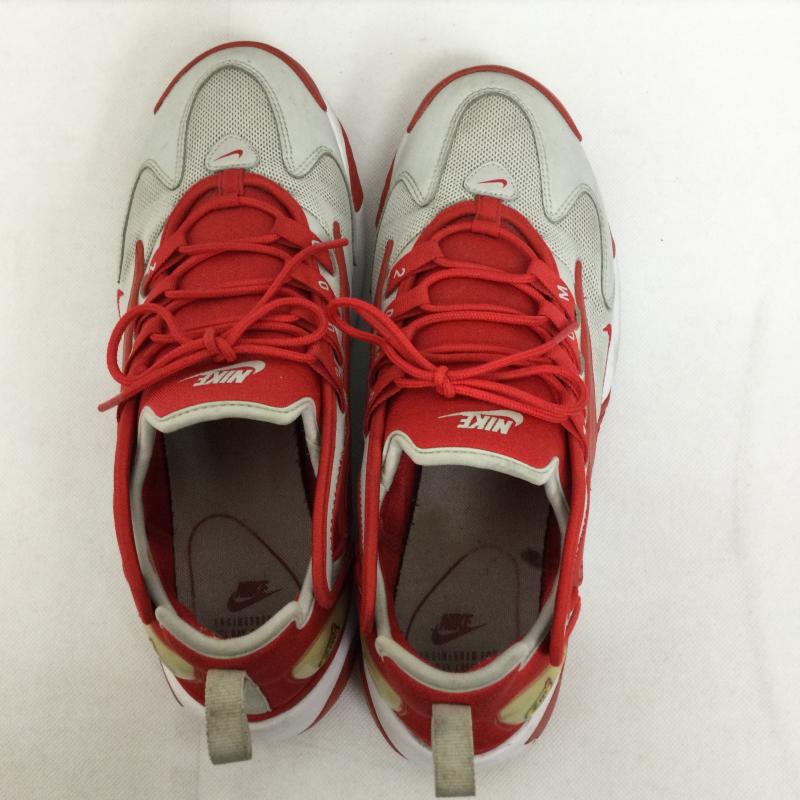 ナイキ NIKE スニーカー スニーカー NIKE ナイキ ZOOM 2K ズーム 2K AO0269-012 27.5cm 白 / ホワイト / white X 赤 / レッド / red メンズ USED 古着 中古 50148583