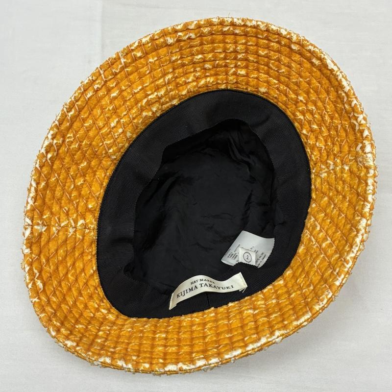 キジマ タカユキ KIJIMA TAKAYUKI 帽子 ハット 192829 クラック コーデュロイ コットン バケットハット 2 - メンズ USED 古着 中古 50148599